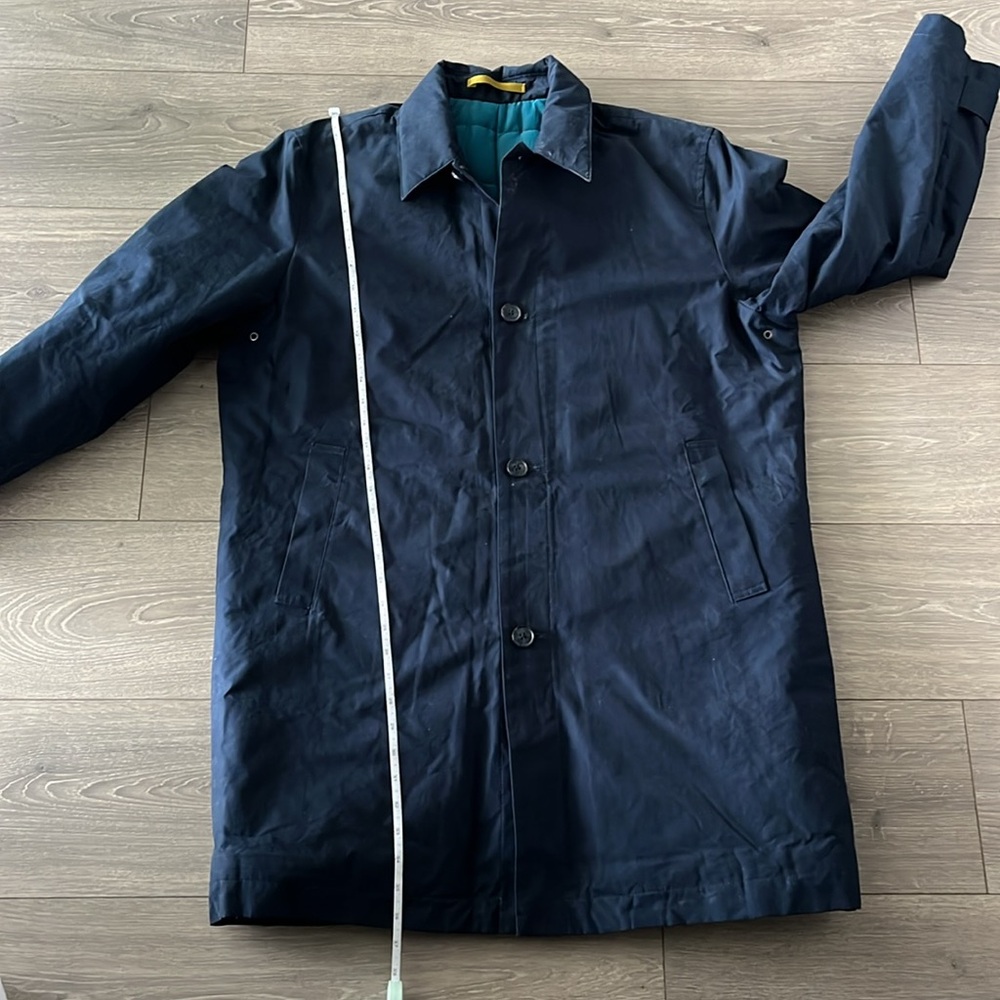 NWOT Bonobos Men's Navy Coat Insulated Parka Size Large - Picture 17 of 17